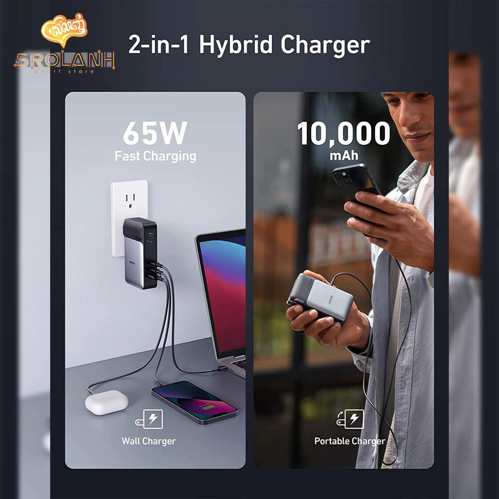 Anker 733 power bank ganprime powercore 65w srolanh